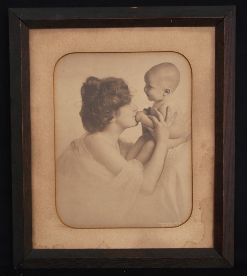 After the Bath by B. Petty III, Photo, 1906, Chicago Etsy