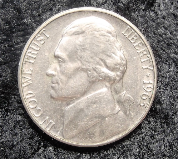 1963 Jefferson Nickel, MS-63+, Partial Steps - Etsy