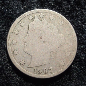 1907 Liberty Nickel, G-4