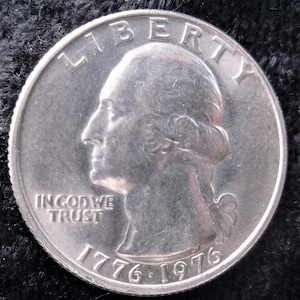 Bicentennial Quarter Dollar, 1776-1976, MS-64
