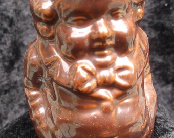 Bennington, Rockingham, Mini Toby Philpots Toby Mug, Antique
