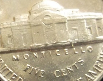 ジェファーソン ニッケル 1964 D ミントマーク - 希少なヴィンテージ