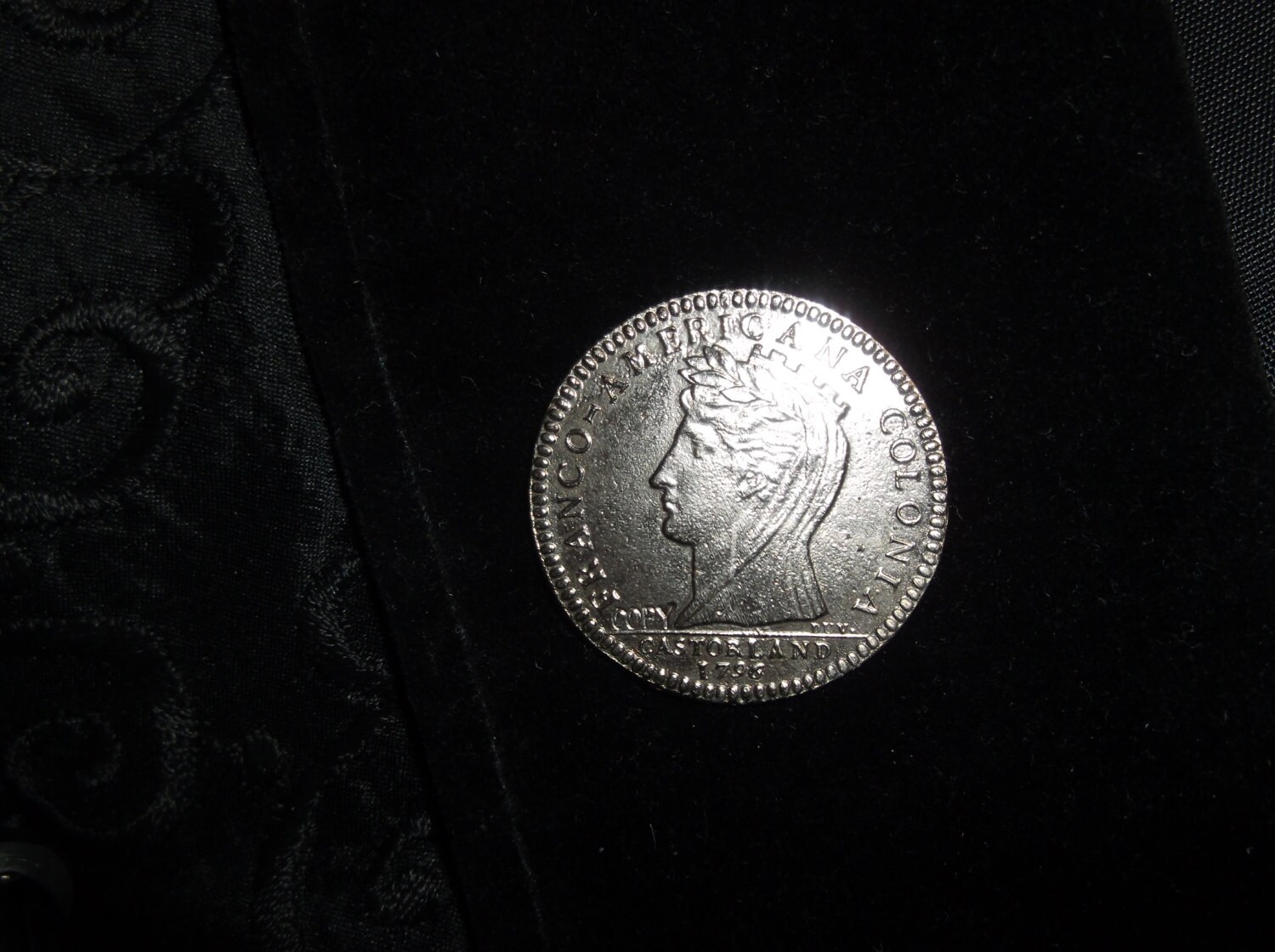 1796 Castorland Medal, AU, Medal, Jeton, French Revolution, Vintage Pre