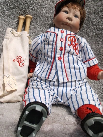 REDUCED...Bubba Batboy Doll by Lee Middleton, 1991 Limited Edition