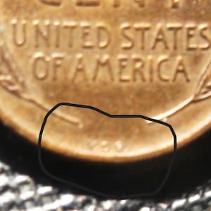 1909 vdb Lincoln Cent, 1909 vdb Lincoln Penny,