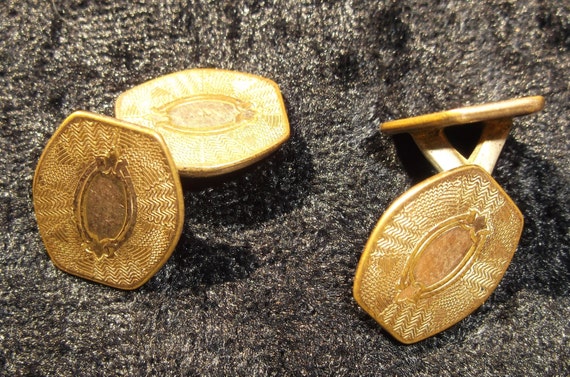 Mens Edwardian Cuff Links by HWK Company - image 1