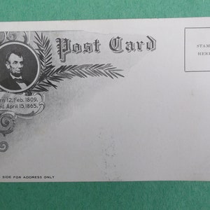 Cartes postales, Abe Lincoln de 1905, avis d'imposition de 1886, photo des premiers cueilleurs d'oranges