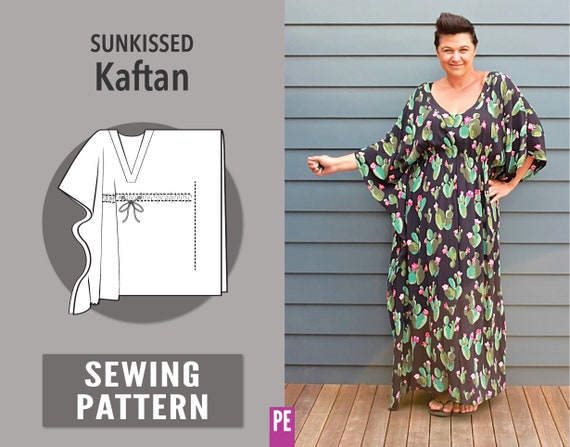 Kaftan Sewing Pattern by Pattern ...