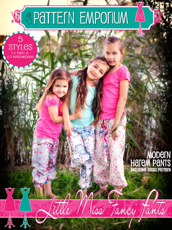 little girl harem pants