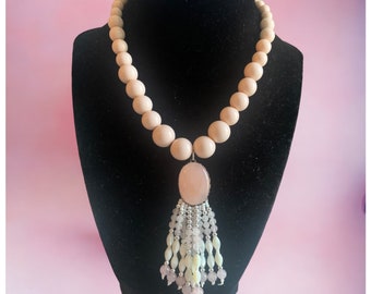 Baby doll pink necklace