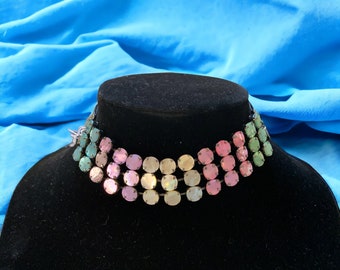 Somewhere over the rainbow choker