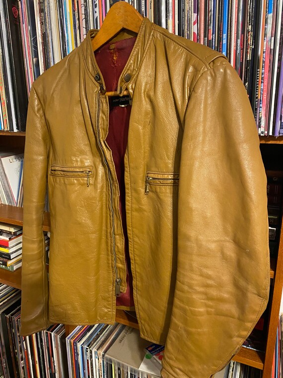 amf harley davidson leather jacket