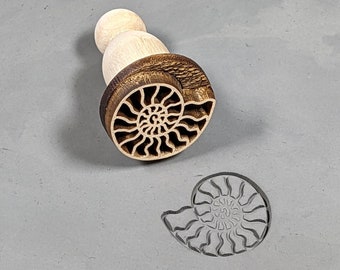 Stock Clay Stamp - Fossil #1 (SD438)