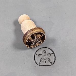 Stock Clay Stamp - Sand Dollar (SD268)