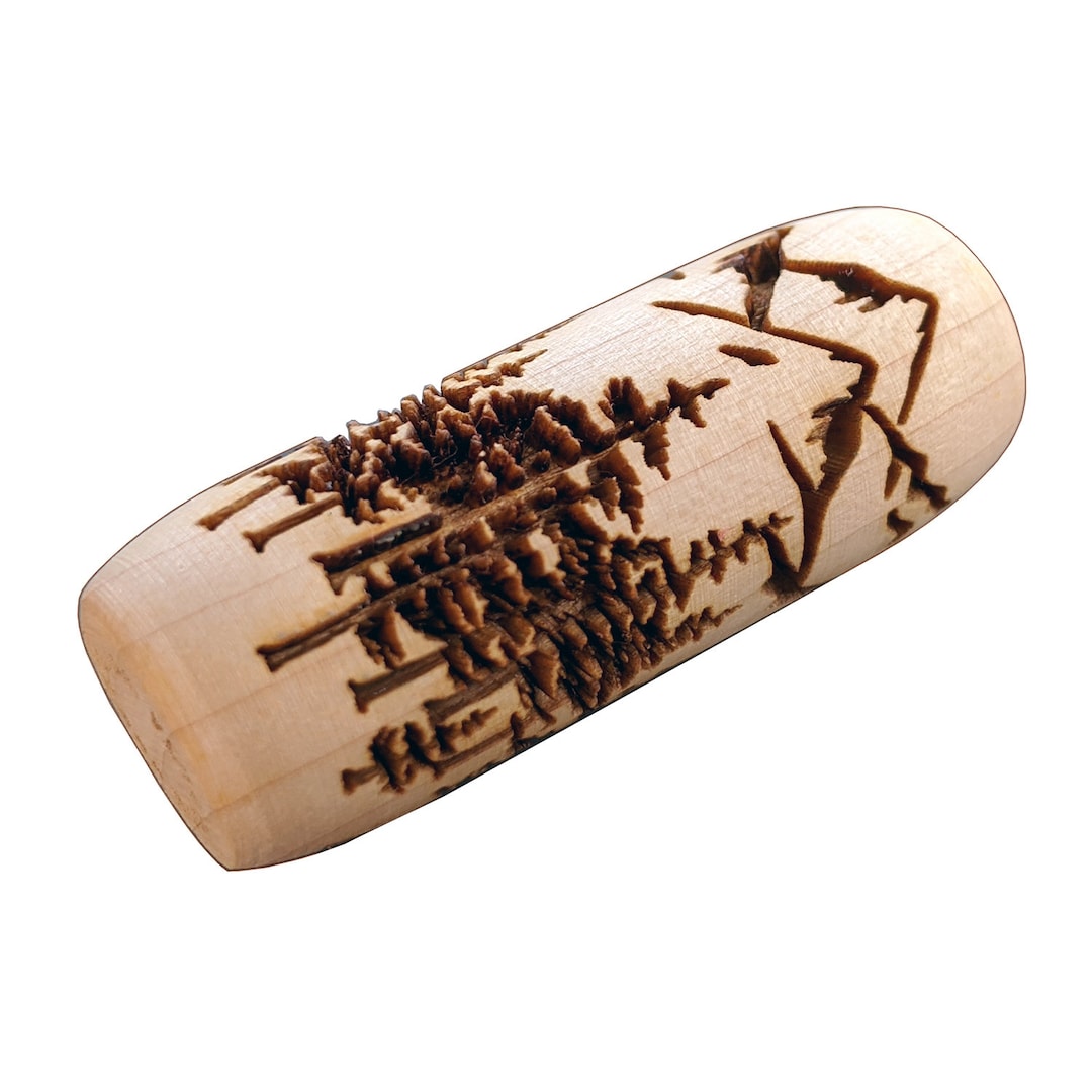 Handroller Stock Hand Roller - SD2261 Mountain Pine Trees Handroller 2