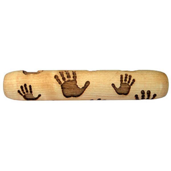 Stock Hand Roller -  SD2074 Hand Prints (people) Handroller  (4" x 3/4" diameter)