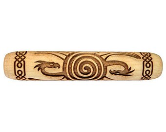 Stock Hand Roller -  SD2066 Celtic Dragon #2 Handroller  (4" x 3/4" diameter)