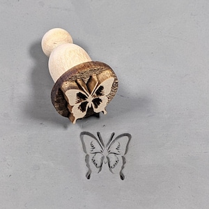 Stock Clay Stamp - Butterfly 1  (SD218)