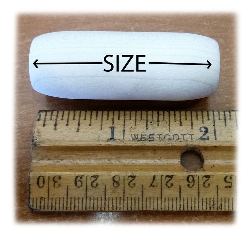 Stock Hand Roller - SD2222 Pine Tree Bark Handroller (2" x 3/4" diameter) Bild 4