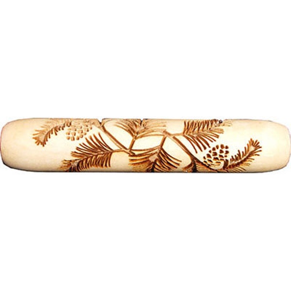 Stock Hand Roller -  SD2041 Spruce Needles & Cones Handroller  (4" x 3/4" diameter)