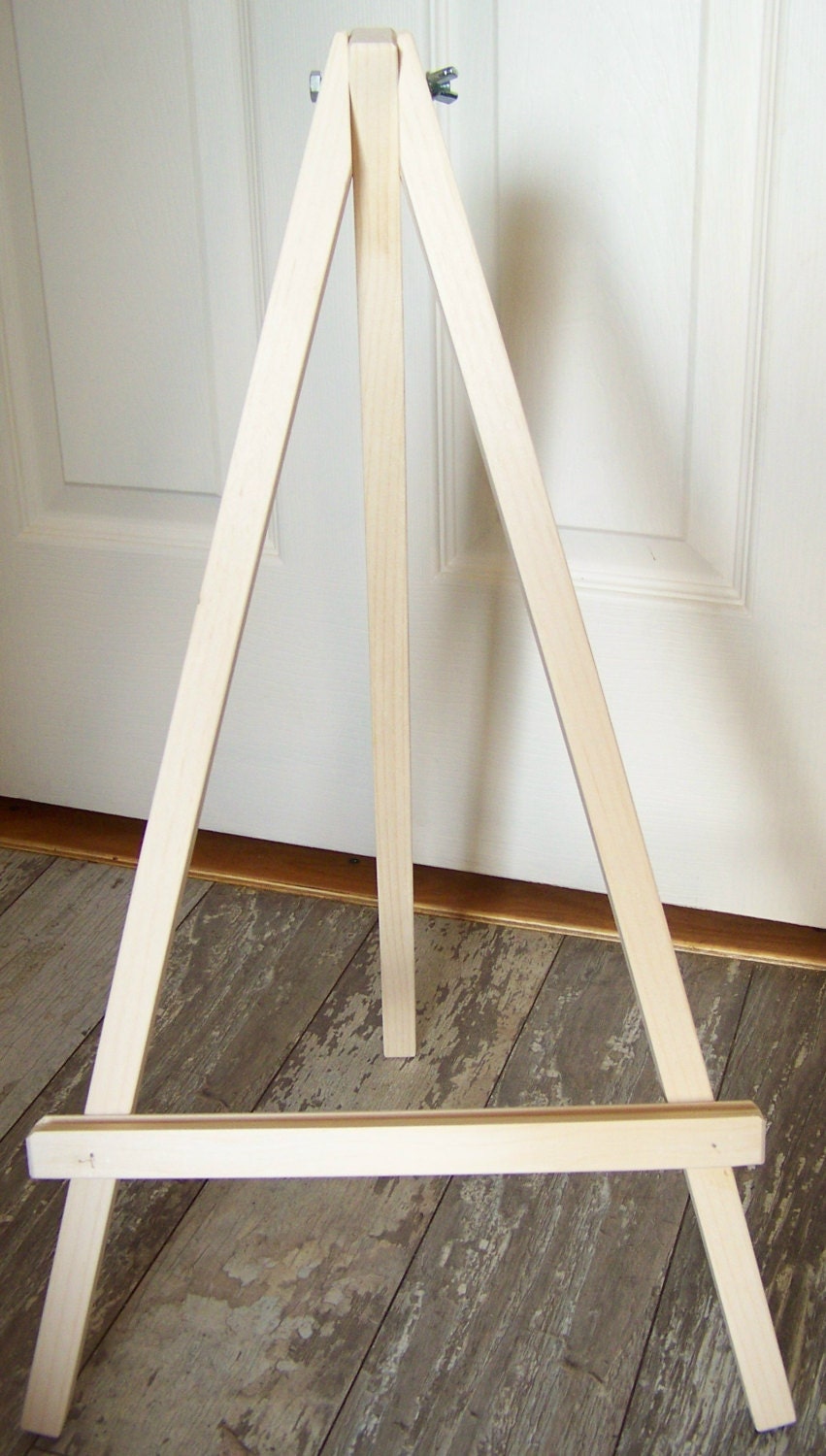 Wood Easel Table Number Canvas Holder Wedding Place Name Card Stand Rack