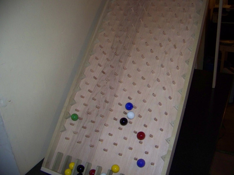 Plinko Marble Run Marble Race Marble Game Ball Game Trade Etsy Canada