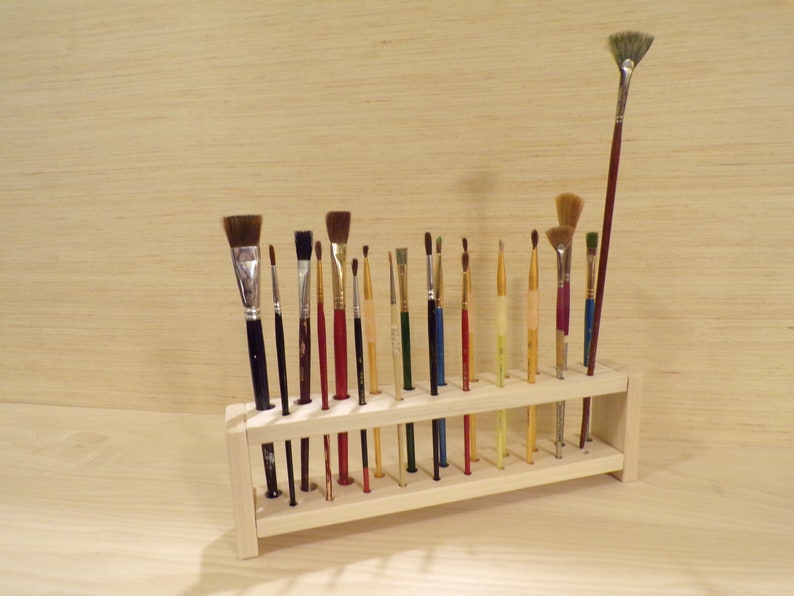 Paint Brush Holder Paint Brush Rest Paint Brush Rack Paint Etsy