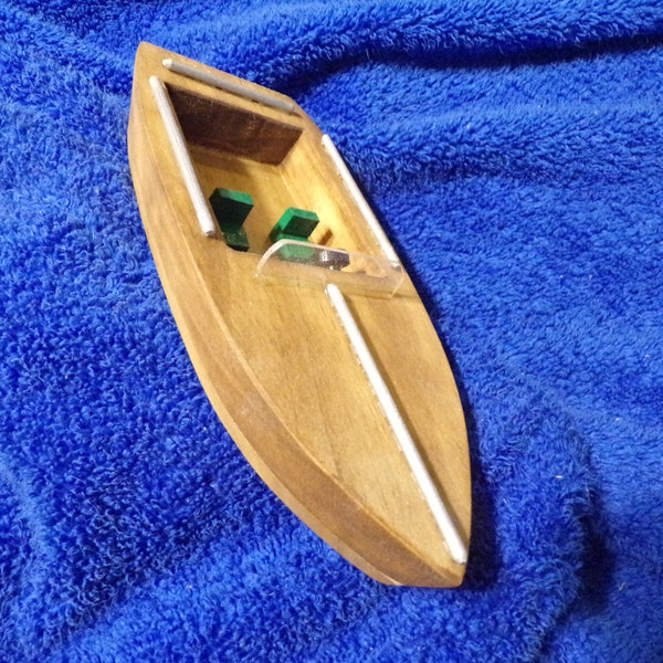 Toy boat, wooden boat, bathtub toy, cruiser boat, toy fishing boat, floating toy boat, nautical decor, toy row boat, pool toy, river boat