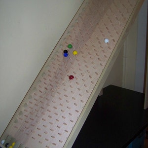 Plinko, Marble Run, Marble Race, Marble Game, Ball Game, Trade Show, Carnival, Tailgating Games, Craft Show, Birthday, Holiday. Wooden Game