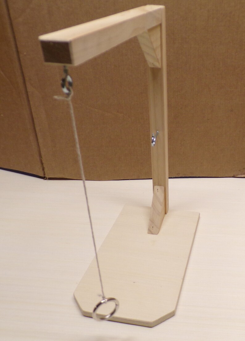 Tabletop Bimini Game Ring Toss Ring on a String Tiki Toss Etsy UK