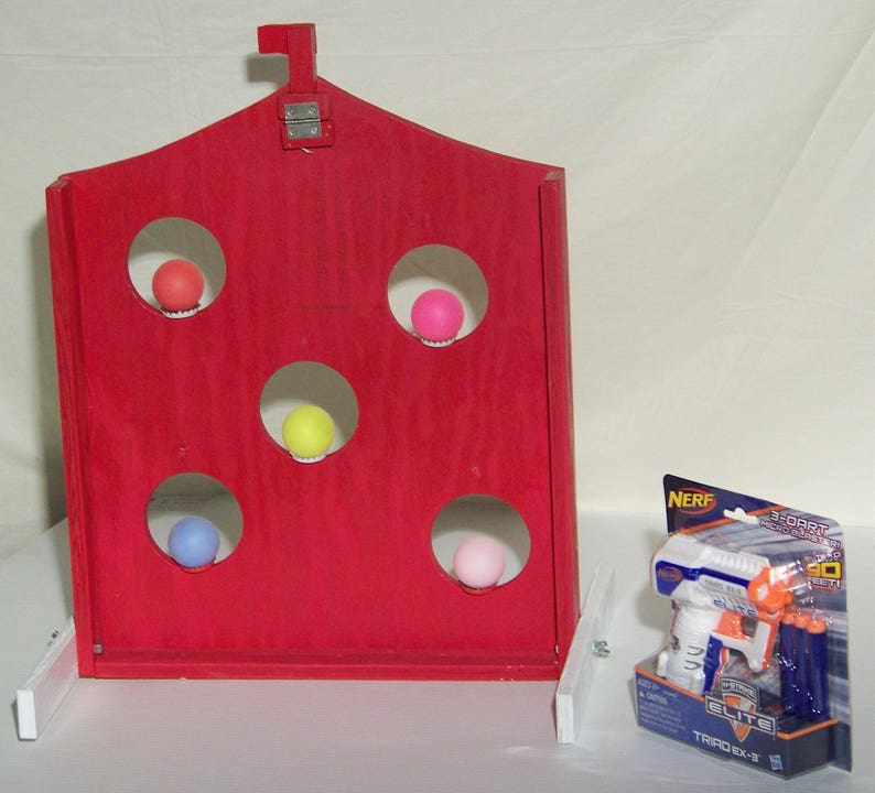 Shooting Target Balloon Pop Carnival Theme Party Carnival Etsy