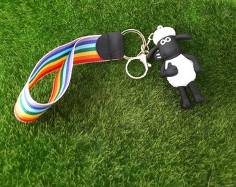 Sheep Keychain x 1