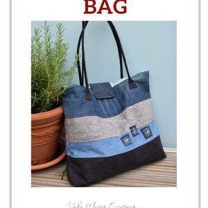 PDF Large Denim Tote Bag Pattern