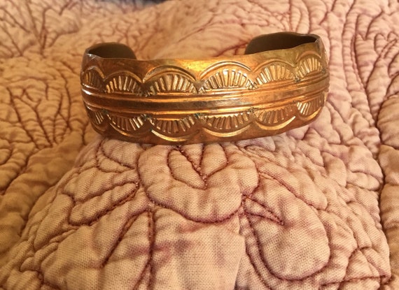 BRACELET SOLID COPPER vintage - image 1