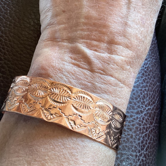 BRACELET SOLID COPPER vintage - image 1