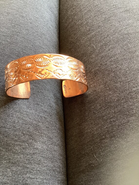 BRACELET SOLID COPPER vintage - image 3