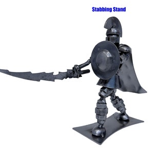 Spartan Warrior Ancient Greece. 6 inches high. 100% Handmade. Greek Warriors are made out of scrap metal.