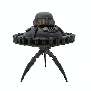 Rzeźba Latającego Spodka UFO