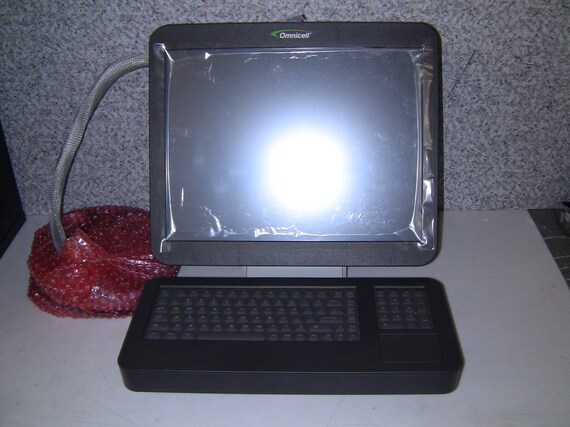 Omnicell Touch Screen Monitor Computer W Keyboard For Etsy
