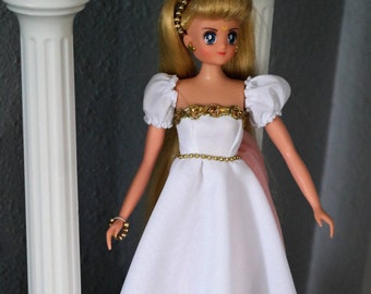 Sailor Moon Princess Serenity Dress ONLY NO DOLL ooak Custom Deluxe 11.5 inch