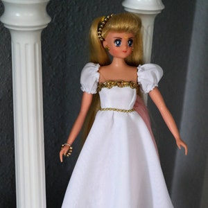 Sailor Moon Princess Serenity Dress ONLY NO DOLL ooak Custom Deluxe 11.5 inch image 1