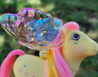 IMPROVED Flutter Wings Replacement Custom Made Wings made for G1 My Little Pony