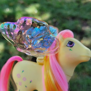 IMPROVED Flutter Wings Replacement Custom Made Wings made for G1 My Little Pony image 1