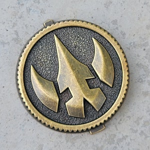 Lightning Morpher Lord Drakkon Hybrid Coin-Weathered cosplay Prop Made for