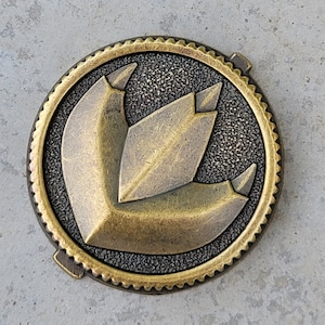 Lightning Morpher Dragon Power Coin Weathered Alloy Metal Made for