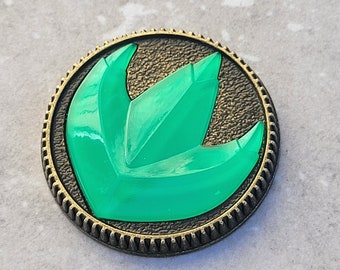 Dragon Crystal Legacy Coin Weathered Green Crystal Power Coin Ranger