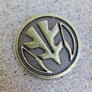 Lightning Morpher Tiger Power Coin Weathered Alloy Metal Made for