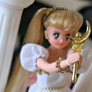 Sailor Moon Princess Serenity Dress ONLY NO DOLL ooak Custom Deluxe 11.5 inch image 3