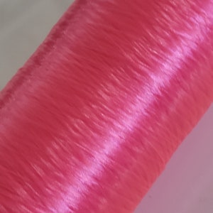 Nylon Doll Hair Flamingo Pink Re-Rooting Custom Doll Custom My little Pony