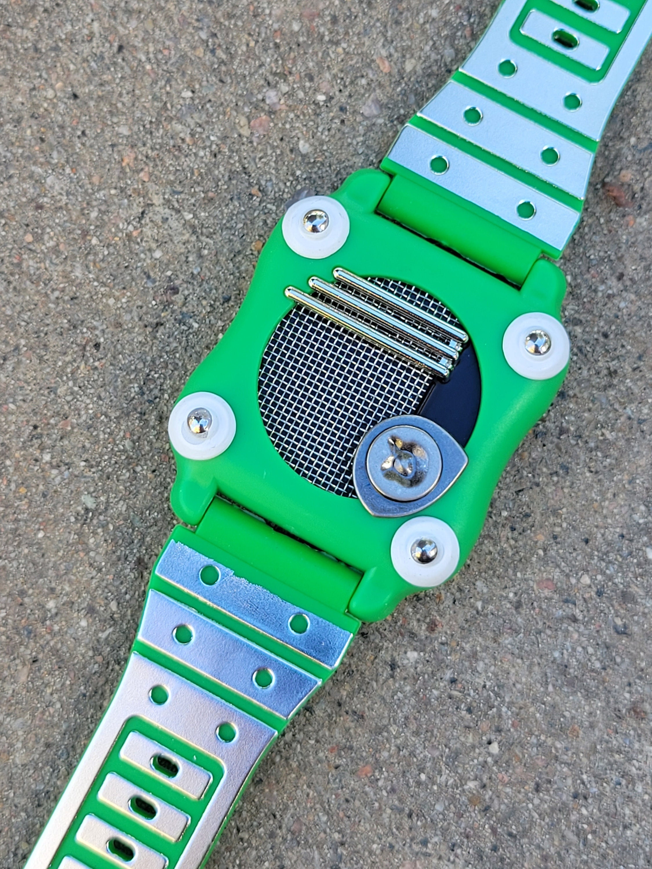 Green Movie Communicator Power Bracelet Prop for Cosplay by